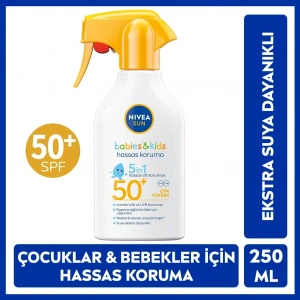 Nivea Sun SPF50+ Bebek ve Çocuk Güneş Koruyucu Vücut Spreyi 250 ml