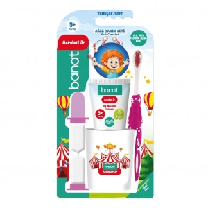 Banat Acrobat Jr. Ağız Bakım Seti (Yumuşak)