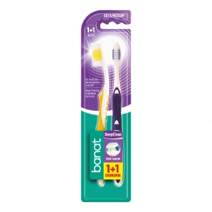 Banat DeepClean Diş Fırçası 1+1 (Orta)