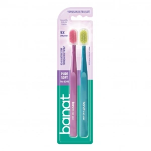 Banat Pro 6240 Diş Fırçası 1+1 (Yumuşak)