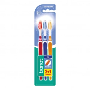 Banat Trio 3lü Diş Fırçası (Orta)