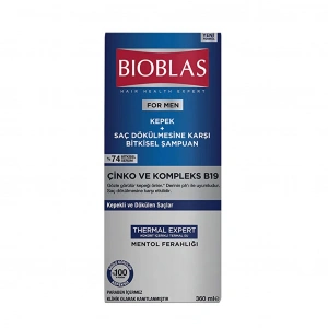 Bioblas Men Kepek Saç Dökülmesine Karşı Şampuan 360 ml