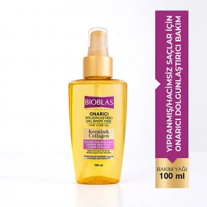 Bioblas Saç Bakım Yağı Keratin Kolajen 100 ml