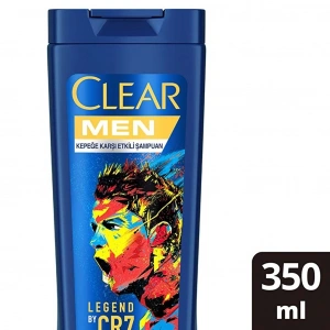 Clear Men Kepeğe Karşı Etkili Şampuan Legend By CR7 Cristiano Ronaldo 350 ml
