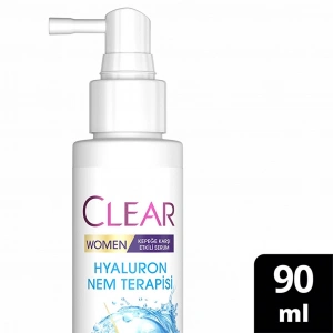 Clear Women Kepeğe Karşı Etkili Saç Bakım Serumu Hyaluron Nem Terapisi 90 ml