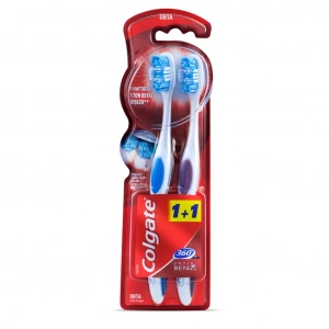 Colgate 360 Optik Beyaz Diş Fırçası 1+1 (Orta)