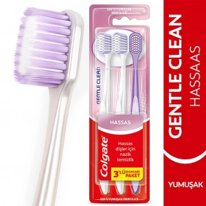Colgate Gentle Clean 2+1 Diş Fırçası (Hassas - Yumuşak)