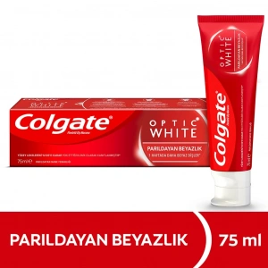 Colgate Optic White Parıldayan Beyazlık Beyazlatıcı Diş Macunu 75 ml