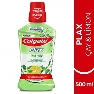Colgate Plax Çay ve Limon Alkolsüz Ağız Bakım Suyu 500 ml