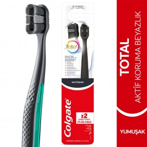 Colgate Total Whitening Diş Fırçası 1+1 (Yumuşak)