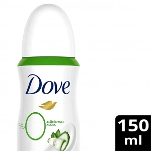 Dove %0 Alüminyum Salatalık & Yeşil Çay Kadın Deodorant Sprey 150 ml