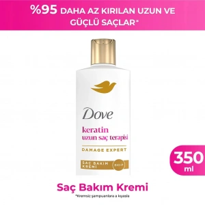 Dove Keratin Uzun Saç Terapisi Saç Bakım Kremi 350 ml