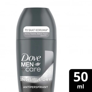 Dove Men +Care Invisible Dry Erkek Roll On Deodorant 50 ml
