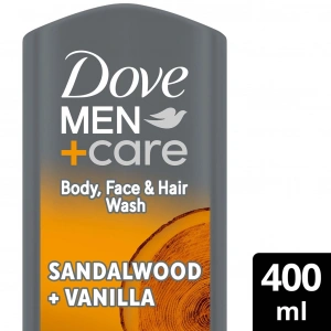 Dove Men +Care Sandalwood + Vanilla Besleyici Duş Jeli 400 ml