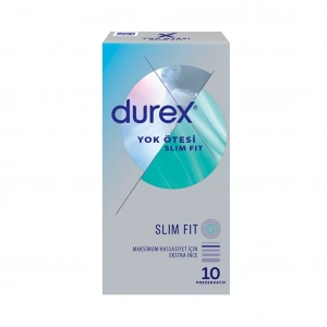 Durex Yok Ötesi Slim Fit Prezervatif 10lu