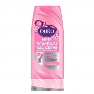Duru Nem Bombası Güçlü & Parlak Saç Kremi 385 ml