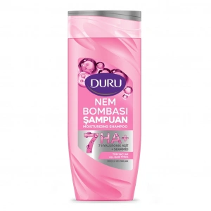 Duru Nem Bombası Güçlü & Parlak Şampuan 600 ml
