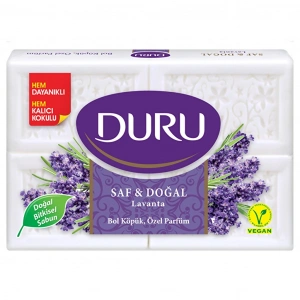 Duru Saf & Doğal Lavanta Kalıp Sabun 150 gr x 4