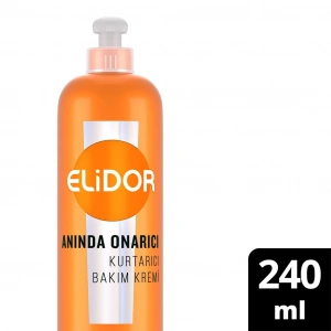 Elidor Anında Onarıcı Yıpranmış Saçlar İçin Kurtarıcı Saç Bakım Kremi 240 ml