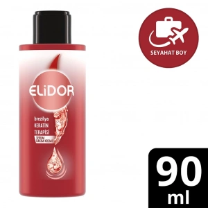 Elidor Brezilya Keratin Terapisi Seyahat Boy Serum Bakım Kremi 90 ml