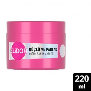 Elidor Güçlü ve Parlak Yoğun Saç Bakım Maskesi 220 ml