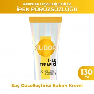 Elidor İpek Terapisi Saç Güzelleştirici Bakım Kremi 130 ml