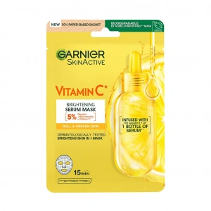Garnier C Vitamini Parlaklık Verici Kağıt Yüz Maskesi 28 gr