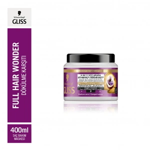 Gliss Full Hair Wonder Saç Maskesi 400 ml