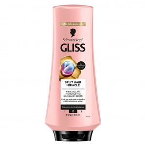 Gliss Split Hair Miracle Kırık Uçları Mühürleyen Saç Bakım Kremi - İyonik Kompleks ve Üzüm Çekirdeği