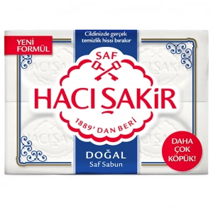 Hacı Şakir Doğal Beyaz Sabun 150 gr x 4