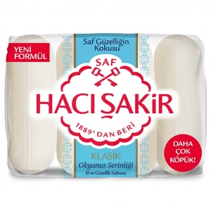 Hacı Şakir Klasik Okyanus Ferahlığı Sabun 70 gr x 4