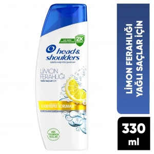 Head & Shoulders Limon Ferahlığı Kepeğe Karşı Etkili Şampuan 330 ml
