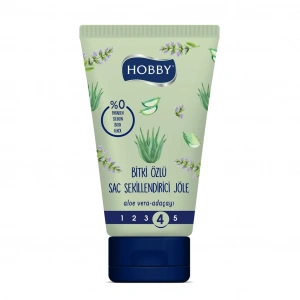 Hobby Bitki Özlü Saç Şekillendirici Jöle Aloe Vera & Ada Çayı 150 ml