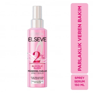 Loreal Paris Elseve Glycolic Gloss Mükemmel Parlaklık Veren Saç Bakım Sprey Serumu 150 ml