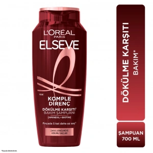 Loreal Paris Elseve Komple Direnç Dökülme Karşıtı Bakım Şampuanı 700 ml