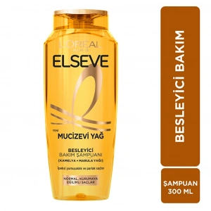 Loreal Paris Elseve Mucizevi Yağ Besleyici Bakım Şampuanı 300 ml