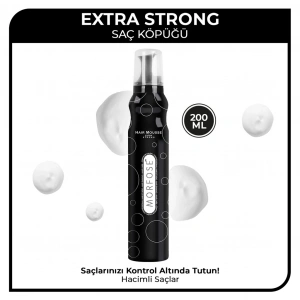Morfose Extra Strong Saç Köpüğü 200 ml