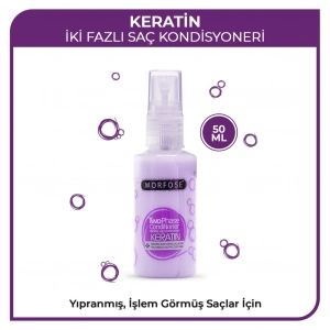 Morfose Keratin Çift Fazlı Fön Suyu 50 ml