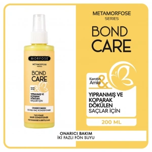Morfose Metamorfose Bond Care Onarıcı Bakım İki Fazlı Saç Kondisyoneri 200 ml