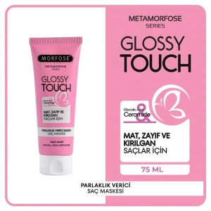 Morfose Metamorfose Glossy Touch Parlaklık Verici Bakım Saç Maskesi 75 ml