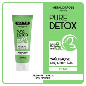 Morfose Metamorfose Pure Detox Arındırıcı Bakım Saç Maskesi 75 ml