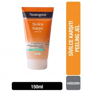 Neutrogena Sivilce Karşıtı Peeling Arındırıcı Yüz Temizleme Jeli 150 ml