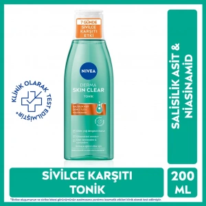 Nivea Derma Skin Clear Sivilce Karşıtı Tonik 200 ml