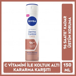 Nivea Kadın Sprey Deodorant Derma Control Clinical 150 ml