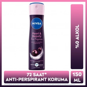 Nivea Kadın Sprey Deodorant Pearl & Beauty Fine Fragrance 150 ml