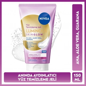 Nivea Luminous630 Skin Glow Aydınlatıcı Yüz Temizleme Jeli 150 ml