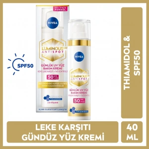 Nivea Luminous630 Thiamidol Etkili Leke Karşıtı Gündüz Yüz Kremi 40 ml