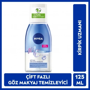 Nivea Make Up Expert Çift Fazlı Göz Makyaj Temizleyici 125 ml