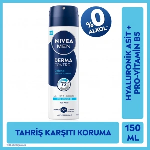 Nivea Men Erkek Sprey Deodorant Derma Control Defend 150 ml
