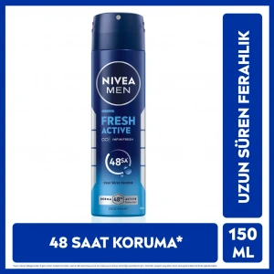Nivea Men Erkek Sprey Deodorant Fresh Active 150 ml